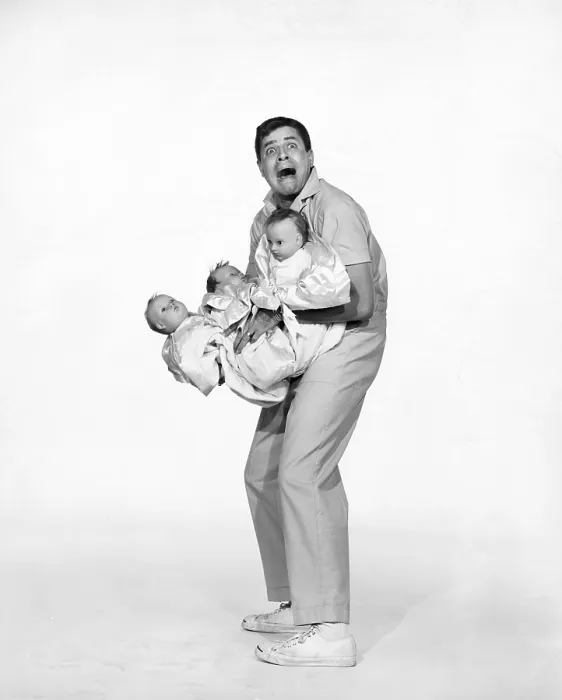Framed Print : ROCK-A-BYE BABY, Jerry Lewis, 1958.. Courtesy: CSU Archives  /  Everett Collection