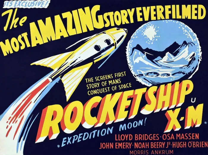 Framed Print : ROCKETSHIP X-M, 1950