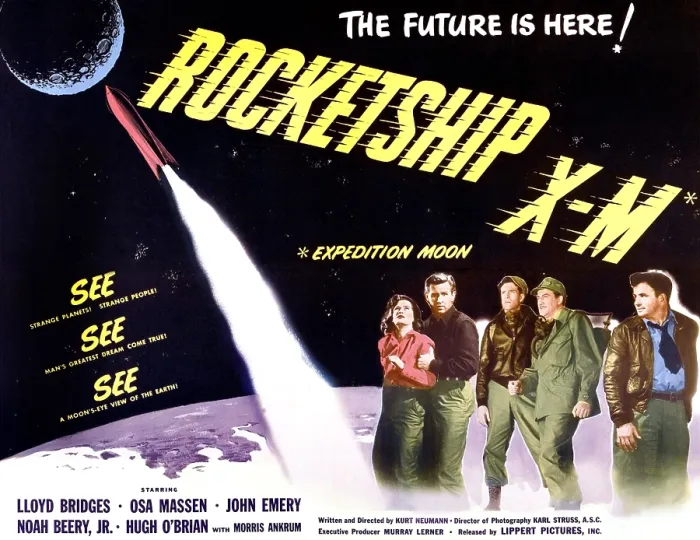 Framed Print : ROCKETSHIP X-M, far left: Osa Massen, second from left: Lloyd Bridges, 1950 Framed Print : ROCKETSHIP X-M, far left: Osa Massen, second from left: Lloyd Bridges, 1950