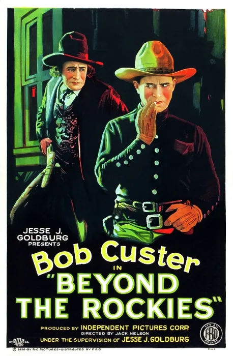 Framed Print : BEYOND THE ROCKIES, US poster art, Bob Custer, (right), 1926 Framed Print : BEYOND THE ROCKIES, US poster art, Bob Custer, (right), 1926
