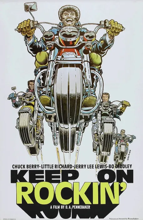 Framed Print : KEEP ON ROCKIN, US poster art, 1969