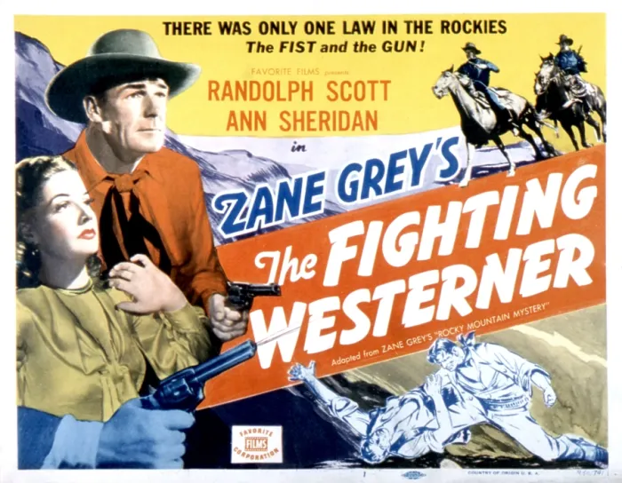 Framed Print : ROCKY MOUNTAIN MYSTERY (aka, THE FIGHTING WESTERNER), Ann Sheridan, Randolph Scott, 1935