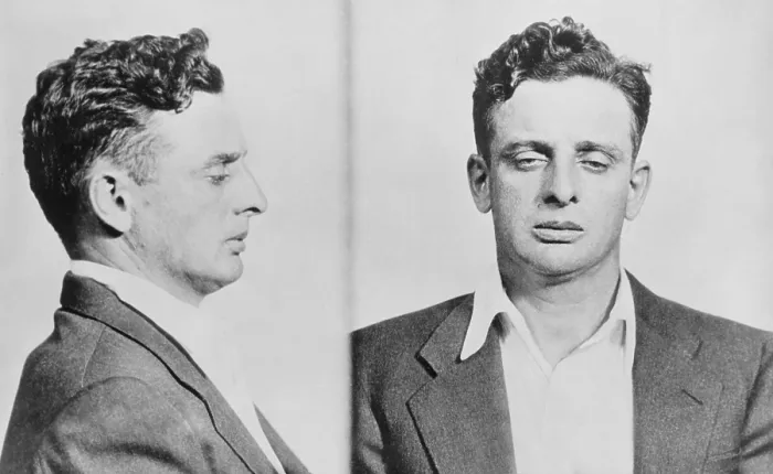 Framed Print : Roger Touhy (1898-1959), in 1933 police mugshots