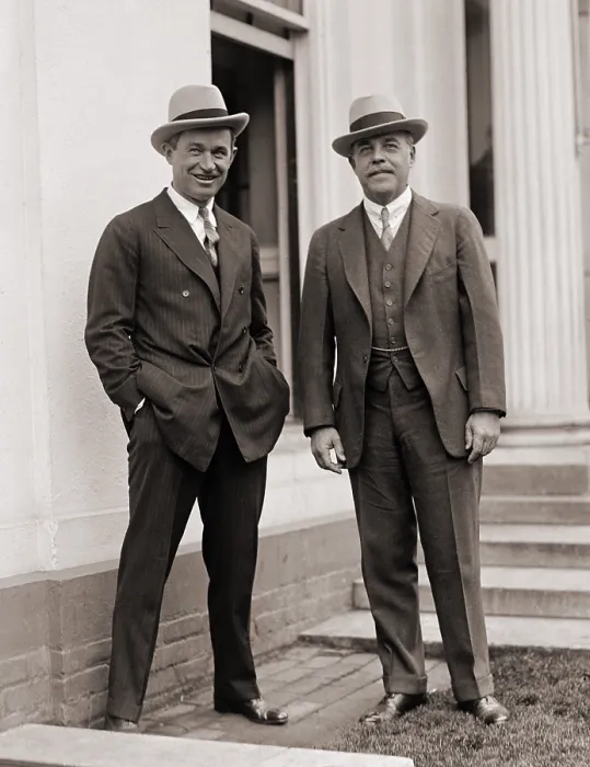 Framed Print : Will Rogers, a popular actor and journalist, was often in Washington, D.C. and welcomed by notables. Rogers poses with Speaker of the House, Nicholas Longworth. 1925 Framed Print : Will Rogers, a popular actor and journalist, was often in Washington, D.C. and welcomed by notables. Rogers poses with Speaker of the House, Nicholas Longworth. 1925