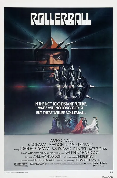 Framed Print : ROLLERBALL, poster, 1975 Framed Print : ROLLERBALL, poster, 1975