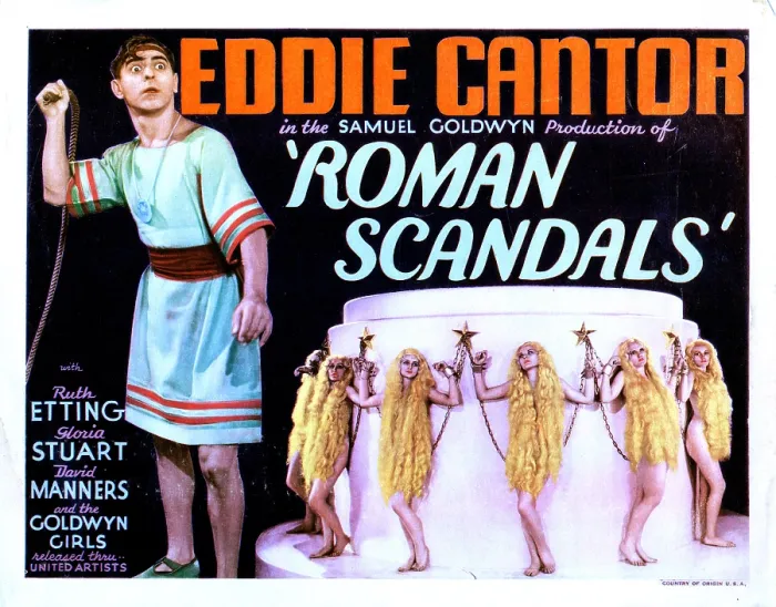 Framed Print : ROMAN SCANDALS, Eddie Cantor, 1933 Framed Print : ROMAN SCANDALS, Eddie Cantor, 1933