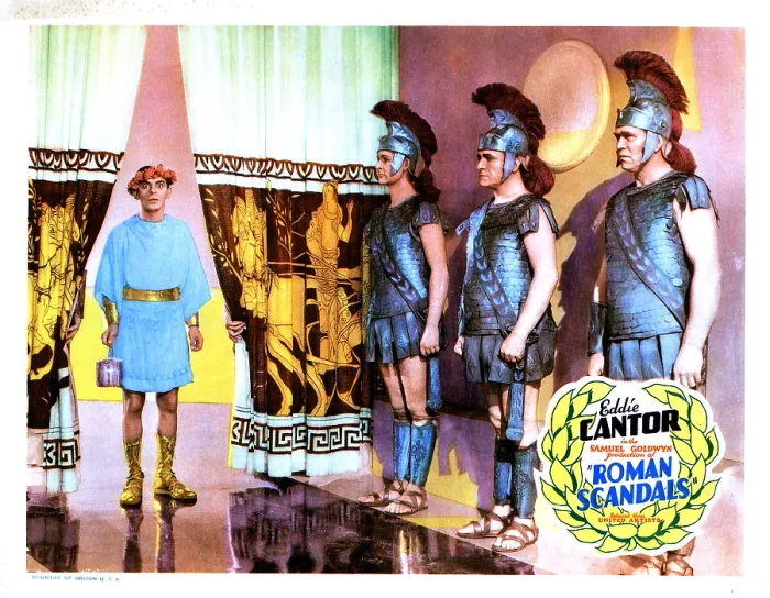 Framed Print : ROMAN SCANDALS, Eddie Cantor, (left), 1933 Framed Print : ROMAN SCANDALS, Eddie Cantor, (left), 1933