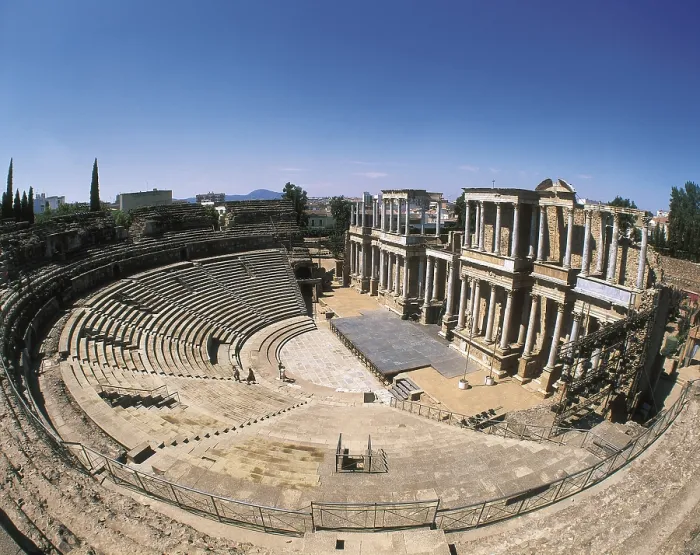Framed Print : Roman Theatre in Merida. 16 -15 BC. SPAIN. Mrida. Roman art. Early Empire. Architecture. AISA / Everett Collection**US SALES ONLY** Framed Print : Roman Theatre in Merida. 16 -15 BC. SPAIN. Mrida. Roman art. Early Empire. Architecture. AISA / Everett Collection**US SALES ONLY**