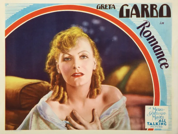 Framed Print : ROMANCE, US lobbycard, Greta Garbo, 1930