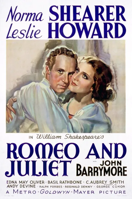 Framed Print : ROMEO AND JULIET, Leslie Howard, Norma Shearer, 1936