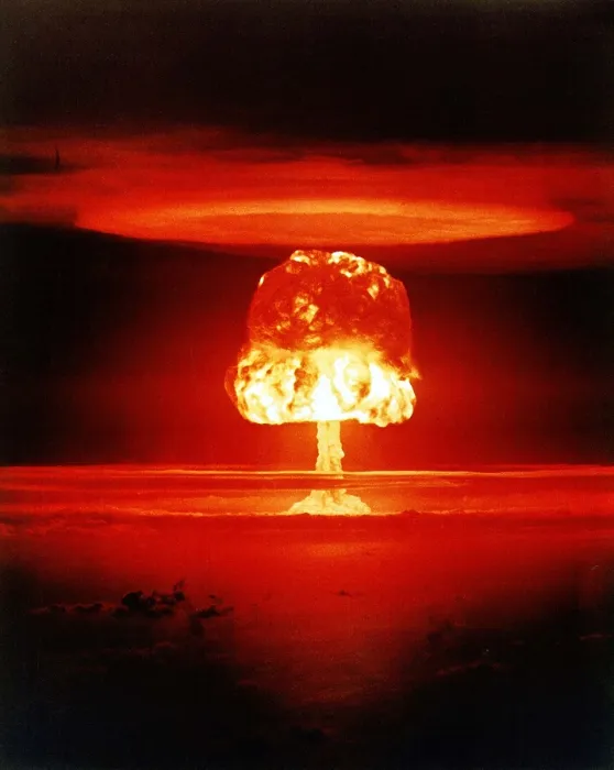 Framed Print : The ROMERO shot, was a hydrogen bomb that yielded 11 megatons of energy. It was exploded on Bikini Atoll in the Marshall Islands on March 27, 1954 Framed Print : The ROMERO shot, was a hydrogen bomb that yielded 11 megatons of energy. It was exploded on Bikini Atoll in the Marshall Islands on March 27, 1954