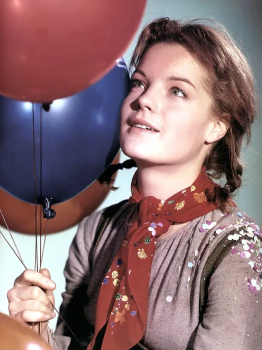 Framed Print : Romy Schneider, 1950s
