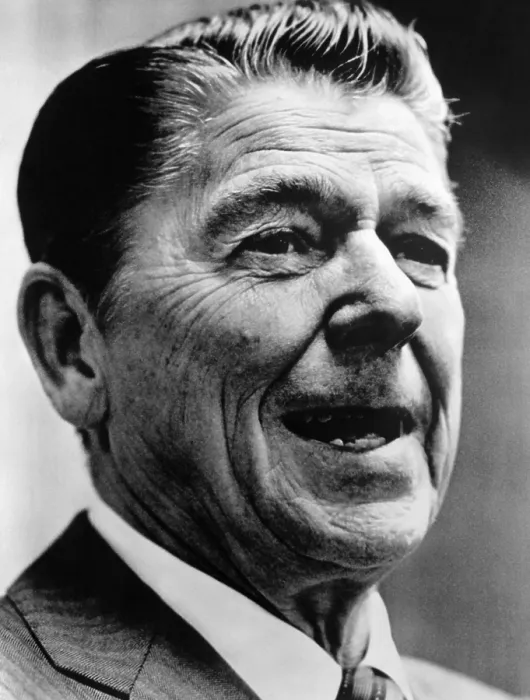 Framed Print : Ronald Reagan, former Governor of California plans to play a major role in rebuilding the Republican party. Dec. 27, 1976. (CSU_ALPHA_443) CSU Archives / Everett Collection