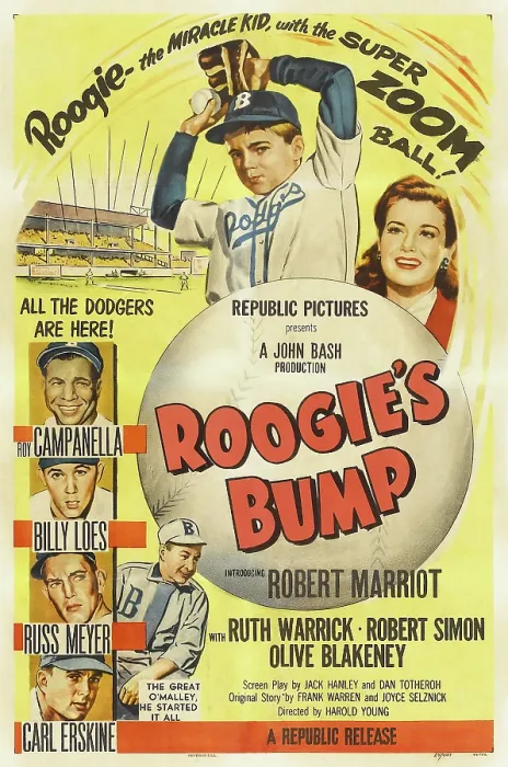 Framed Print : ROOGIE'S BUMP, US poster art, Robert Marriott, 1954