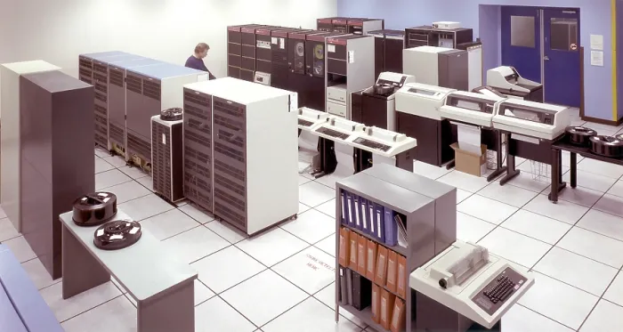 Framed Print : Room size computer at NASA's Ames Research Center. Feb. 16, 1990 Framed Print : Room size computer at NASA's Ames Research Center. Feb. 16, 1990