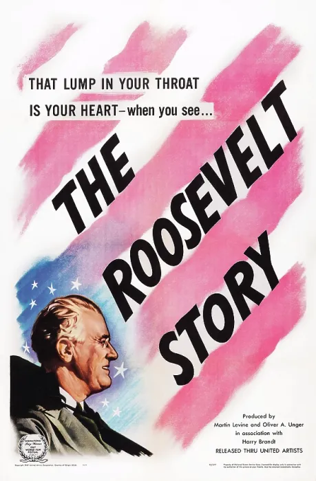 Framed Print : THE ROOSEVELT STORY, US poster art, Theodore Roosevelt, 1947 Framed Print : THE ROOSEVELT STORY, US poster art, Theodore Roosevelt, 1947