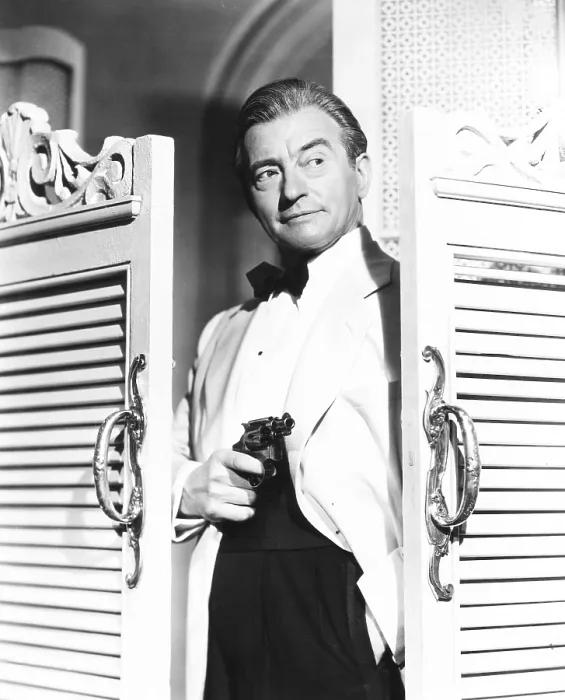 Framed Print : ROPE OF SAND, Claude Rains, 1949