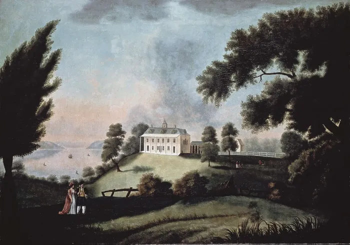 Framed Print : ROPES, George (1788-1819). Mount Vernon. 1806. Oil on canvas. UNITED STATES OF AMERICA. Washington. National Gallery of Art. AISA / Everett Collection**US SALES ONLY** Framed Print : ROPES, George (1788-1819). Mount Vernon. 1806. Oil on canvas. UNITED STATES OF AMERICA. Washington. National Gallery of Art. AISA / Everett Collection**US SALES ONLY**