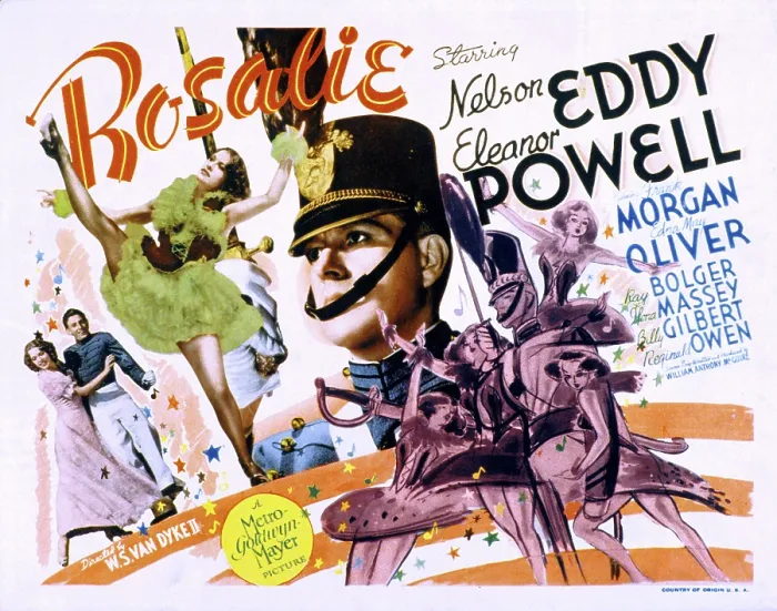Framed Print : ROSALIE, Eleanor Powell, Nelson Eddy, 1937 Framed Print : ROSALIE, Eleanor Powell, Nelson Eddy, 1937