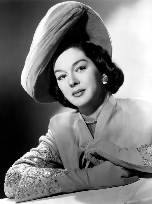 Framed Print : ROSALIND RUSSELL in an early 1940's portrait