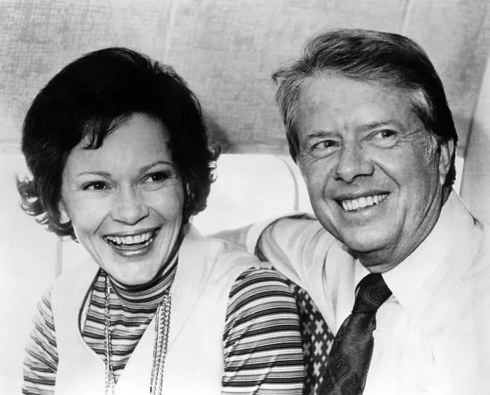 Framed Print : Rosalynn Carter and Jimmy Carter, 1976. Courtesy: CSU Archives / Everett Collection