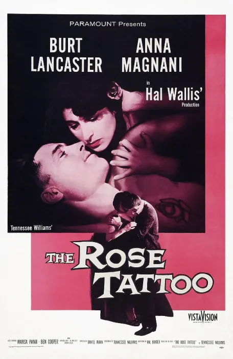 Framed Print : THE ROSE TATTOO, top from left: Burt Lancaster, Anna Magnani, 1955