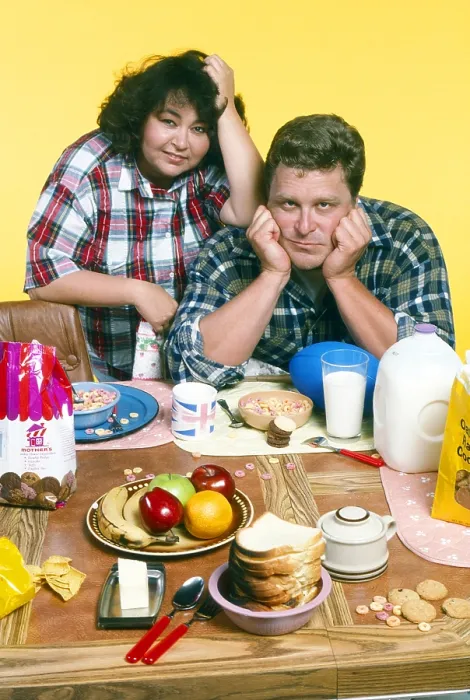 Framed Print : ROSEANNE, from left: Roseanne Barr, John Goodman, 1988, (1988-2018) Framed Print : ROSEANNE, from left: Roseanne Barr, John Goodman, 1988, (1988-2018)