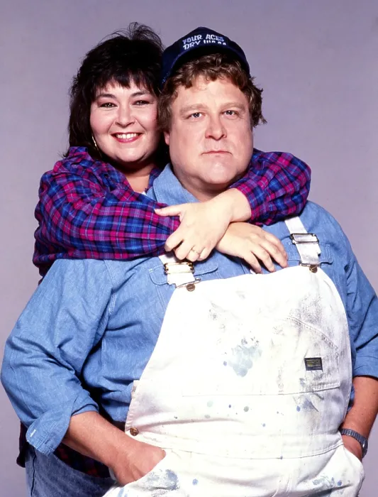 Framed Print : ROSEANNE, from left, Roseanne, John Goodman, 1988-2018 (c. 1989 photo) Framed Print : ROSEANNE, from left, Roseanne, John Goodman, 1988-2018 (c. 1989 photo)