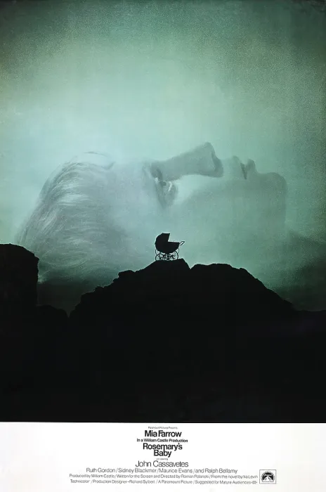 Framed Print : ROSEMARY'S BABY, Mia Farrow, 1968