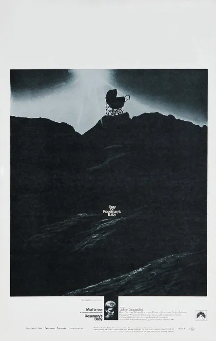 Framed Print : ROSEMARY'S BABY, US poster, Mia Farrow, 1968