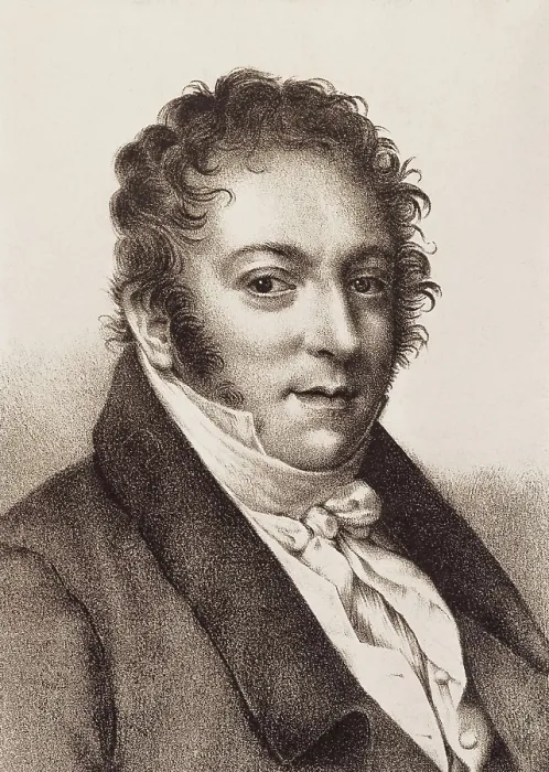 Framed Print : ROSSINI, Gioacchino (1792-1868). Portrait of Gioacchino Rossini. Engraving. SPAIN. Madrid. Romantic Museum. AISA / Everett Collection**US SALES ONLY**