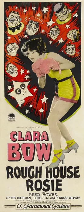 Framed Print : ROUGH HOUSE ROSIE, center: Clara Bow, 1927 Framed Print : ROUGH HOUSE ROSIE, center: Clara Bow, 1927