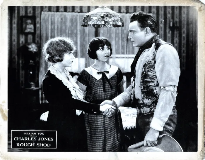 Framed Print : ROUGHSHOD, from left. Helen Ferguson, Ruth Renick, Buck Jones, 1922, TM & Copyright 20th Century Fox Film Corp. / courtesy Everett Collection Framed Print : ROUGHSHOD, from left. Helen Ferguson, Ruth Renick, Buck Jones, 1922, TM & Copyright 20th Century Fox Film Corp. / courtesy Everett Collection