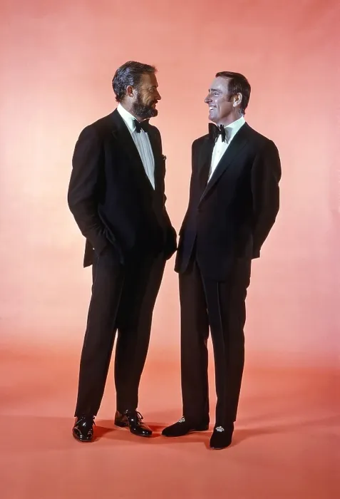 Framed Print : ROWAN AND MARTINS LAUGH-IN, from left: Dan Rowan, Dick Martin, (1971), 1968-73 Framed Print : ROWAN AND MARTINS LAUGH-IN, from left: Dan Rowan, Dick Martin, (1971), 1968-73
