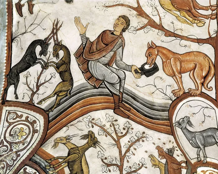Framed Print : Royal Collegiate Church of San Isidoro. Royal Pantheon. 12th c. SPAIN. Len. Royal Collegiate Church of San Isidoro. Detail of the vault of the Annunciation to the Shepherds