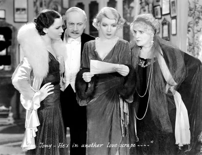 Framed Print : THE ROYAL FAMILY OF BROADWAY, Mary Brian, Arnold Korff, Ina Claire, Henrietta Crosman, 1930