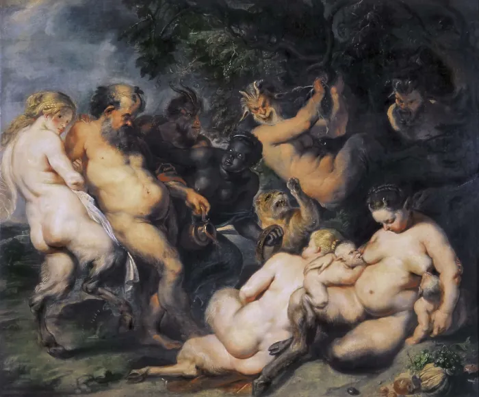 Framed Print : RUBENS, Peter Paul (1577-1640). Bacchanal. 1615. Flemish art. Oil. RUSSIA. Moscow. Pushkin Museum of Fine Arts. AISA / Everett Collection**US SALES ONLY**