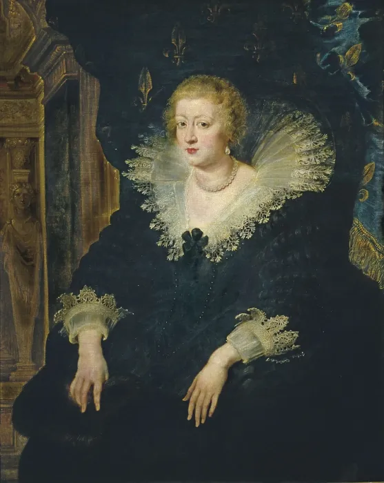 Framed Print : RUBENS, Peter Paul (1577-1640). Anne of Austria. 1630s. Baroque art. ; Flemish art. Oil on canvas. SPAIN. Madrid. Prado Museum. AISA / Everett Collection**US SALES ONLY**