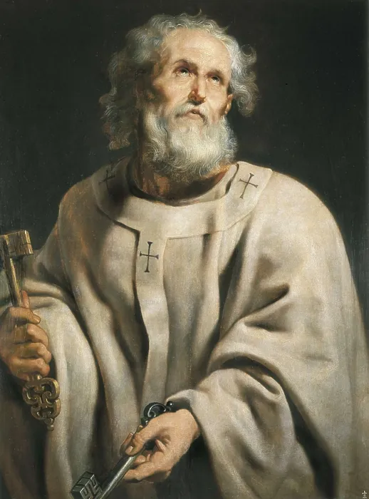 Framed Print : RUBENS, Peter Paul (1577-1640). Saint Peter. 1610. Flemish art. Oil on canvas. SPAIN. Madrid. Prado Museum. AISA / Everett Collection**US SALES ONLY**