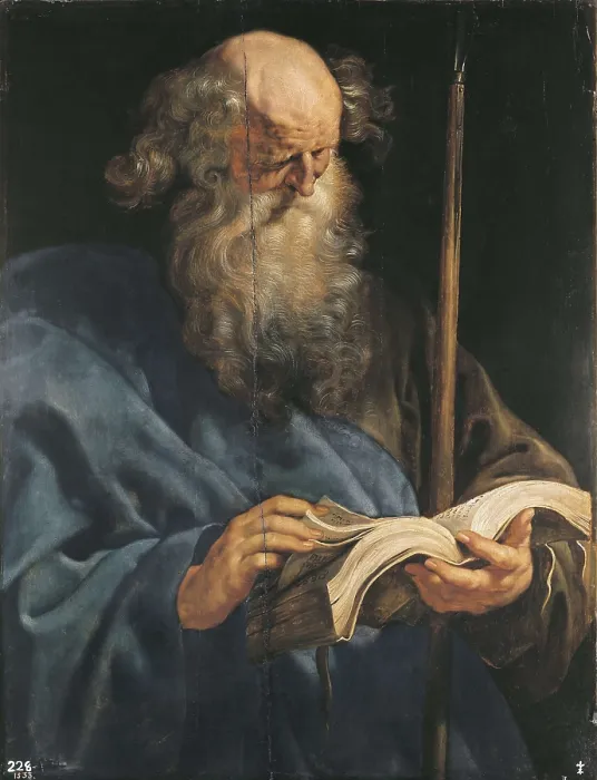 Framed Print : RUBENS, Peter Paul (1577-1640). Saint Thomas. 1610 - 1612. Flemish art. Oil on canvas. SPAIN. Madrid. Prado Museum. AISA / Everett Collection**US SALES ONLY** Framed Print : RUBENS, Peter Paul (1577-1640). Saint Thomas. 1610 - 1612. Flemish art. Oil on canvas. SPAIN. Madrid. Prado Museum. AISA / Everett Collection**US SALES ONLY**