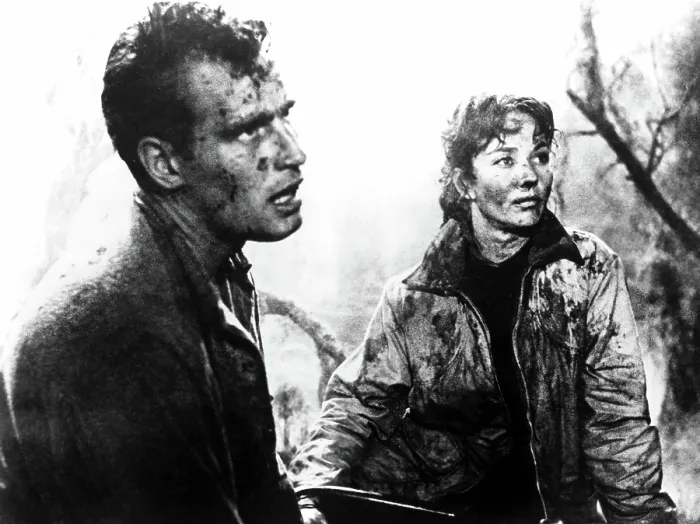 Framed Print : RUBY GENTRY, Jennifer Jones, Charlton Heston, 1952