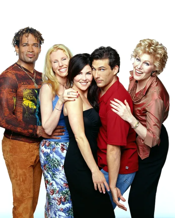 Framed Print : RUDE AWAKENING, Mario Van Peebles, producer Claudia Lonow, Sherilyn Fenn, Jonathan Penner, Lynn Redgrave, (Season 3 ), 1998-2001 Framed Print : RUDE AWAKENING, Mario Van Peebles, producer Claudia Lonow, Sherilyn Fenn, Jonathan Penner, Lynn Redgrave, (Season 3 ), 1998-2001