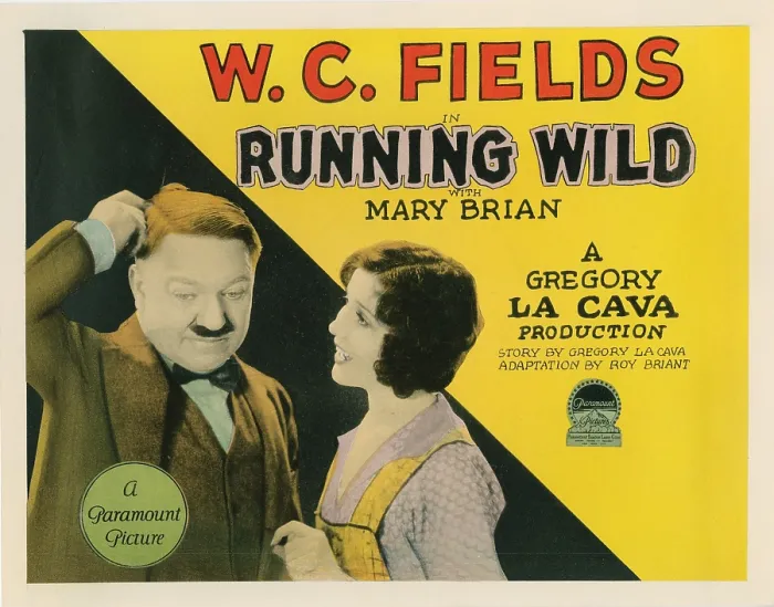 Framed Print : RUNNING WILD, from left: W.C. Fields, Mary Brian, 1927 Framed Print : RUNNING WILD, from left: W.C. Fields, Mary Brian, 1927