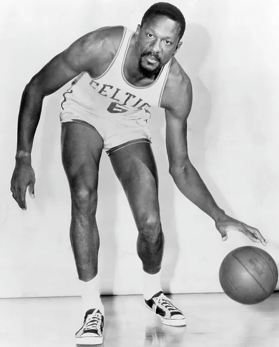 Framed Print : Bill Russell, American basketball player who played for the Boston Celtics, circa 1960s. Courtesy: CSU Archives / Everett Collection