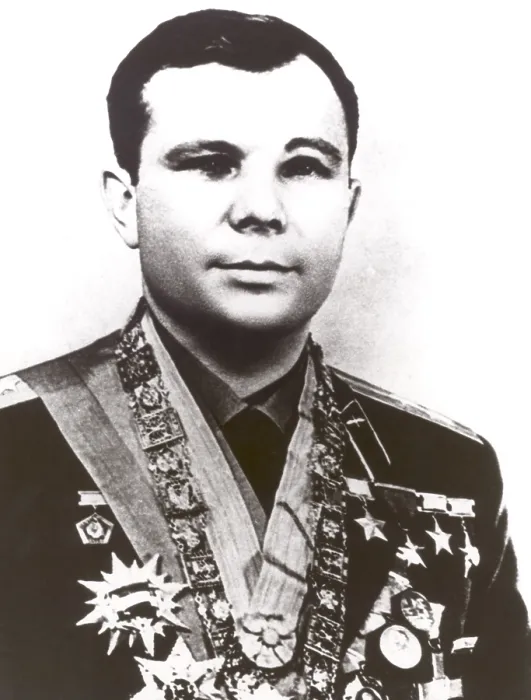 Framed Print : Russian Cosmonaut Yuri Gagarin was the first human in space. Ca. 1961