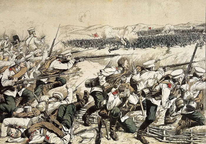 Framed Print : Russo-Japanese War (1904-1905). Battle of Mukden (February-March 1905). Illustration of 'Le Petit Journal'. Litography. FRANCE. Paris. National Library Framed Print : Russo-Japanese War (1904-1905). Battle of Mukden (February-March 1905). Illustration of 'Le Petit Journal'. Litography. FRANCE. Paris. National Library