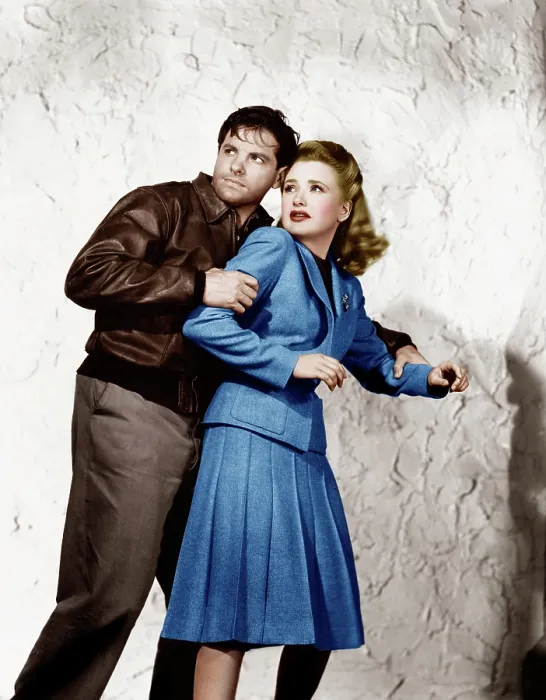 Framed Print : SABOTEUR, from left: Robert Cummings, Priscilla Lane, 1942 Framed Print : SABOTEUR, from left: Robert Cummings, Priscilla Lane, 1942