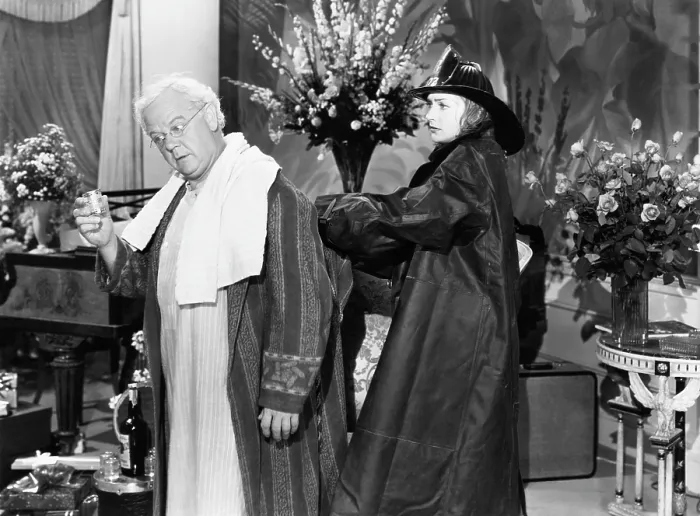 Framed Print : NOTHING SACRED, from left, Charles Winninger, Carole Lombard, 1937