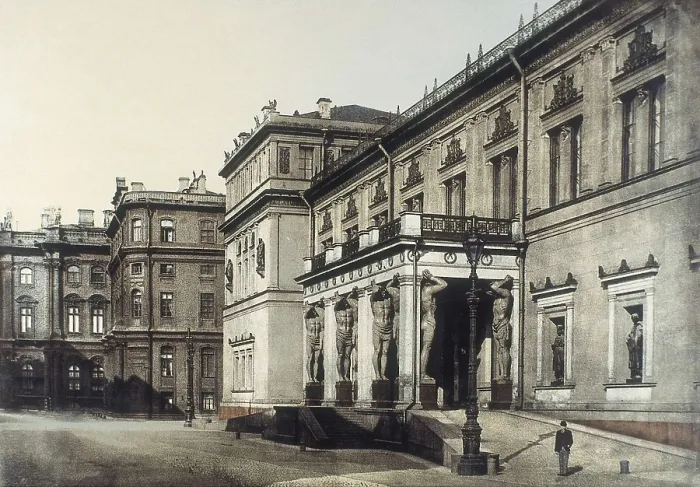 Framed Print : Saint Petersburg (1900). The Hermitage Museum. AISA / Everett Collection**US SALES ONLY**