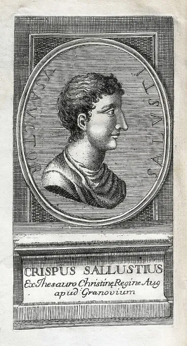 Framed Print : SALLUST (86-35 BC). Engraving. AISA / Everett Collection**US SALES ONLY**
